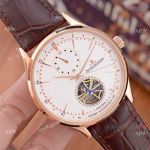 High Quality Jaeger LeCoultre Master Grande Tradition A Tourbillon Watch Rose Gold 41mm